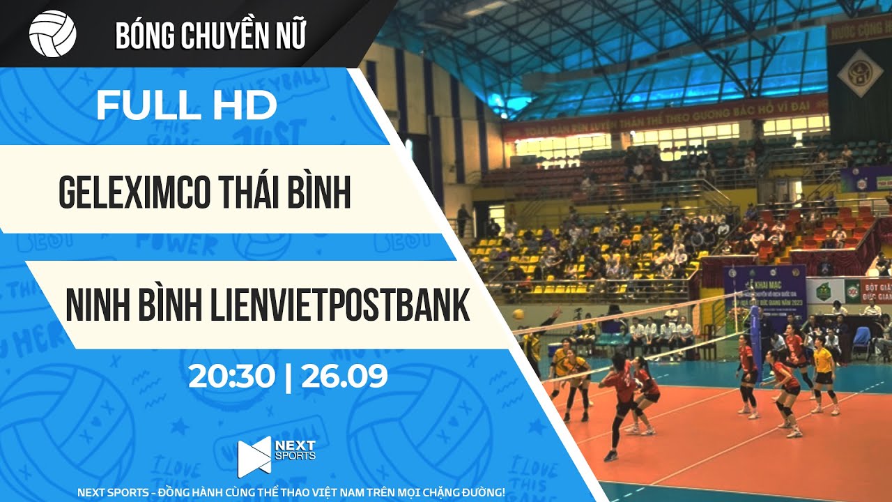 FULL HD | Geleximco Thái Bình - Ninh Bình Lienvietpostbank | Bích Tuyền -Thanh Thúy hủy diệt đối thủ