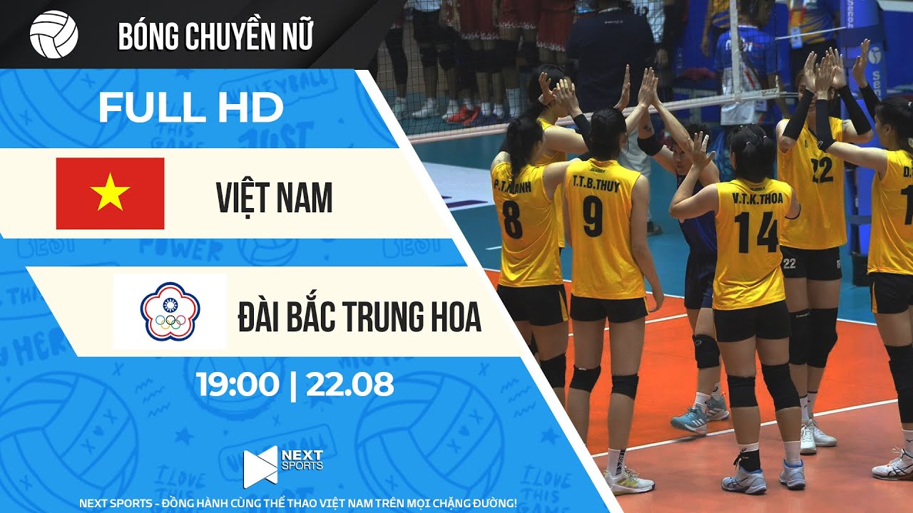 FULL HD | Việt Nam - Đài Bắc Trung Hoa | Hàng chắn Đài Loan bất lực trước cú đập của Thanh Thúy