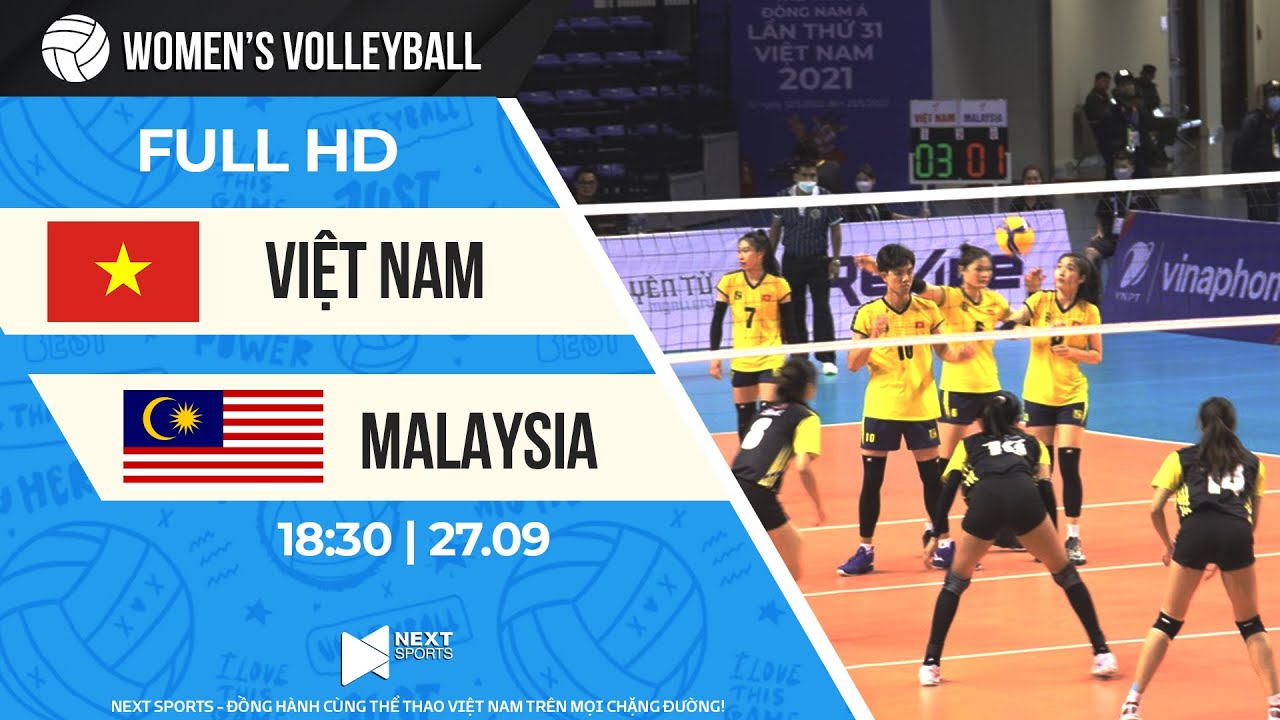 FULL HD | Việt Nam - Malaysia | Đối thủ mướt mồ hôi với những cú đập của Thanh Thúy, Bích Tuyền