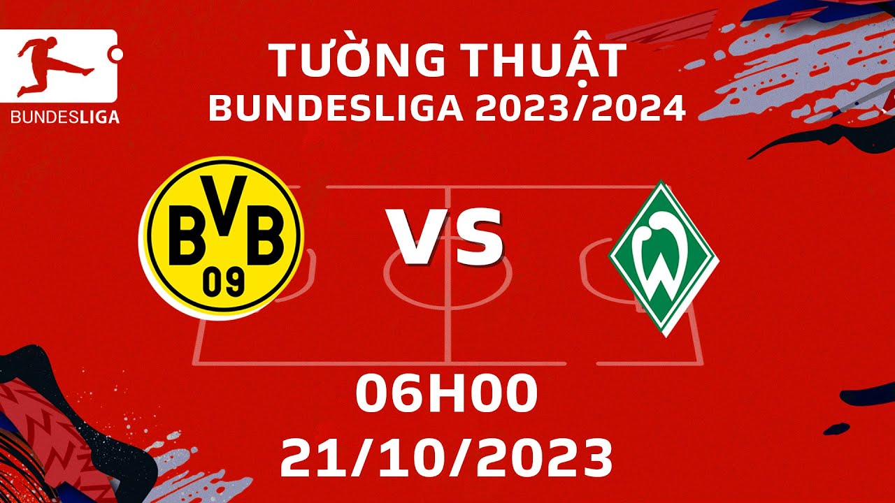 FULL HD | BORUSSIA DORTMUND  - WERDER BREMEN | BUNDESLIGA 2023/24