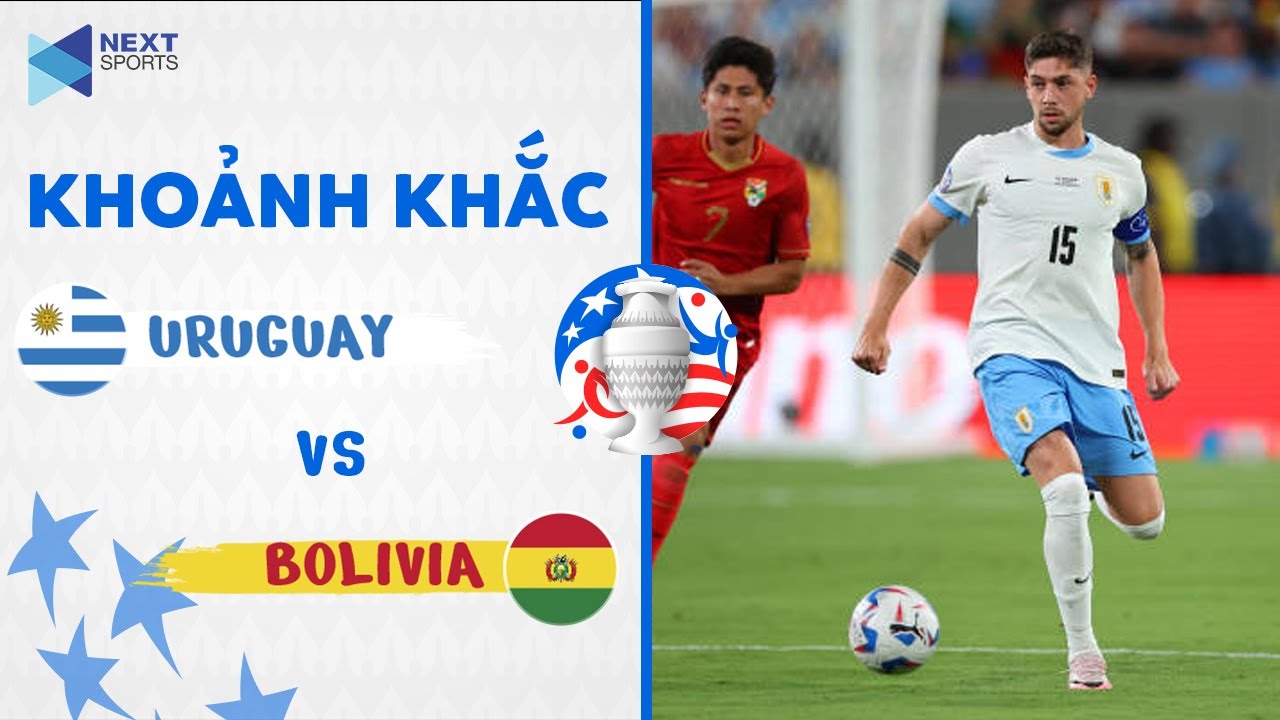 15 phút cuối thăng hoa của Uruguay khiến Bolivia chỉ biết nằm im chịu trận | Copa America 2024