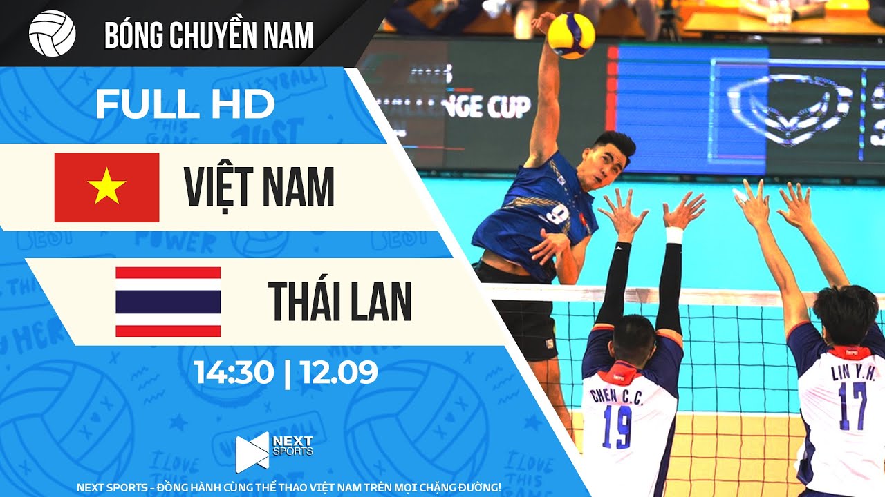 FULL HD | Việt Nam - Thái Lan | Ngọc Thuân thăng hoa, hủy diệt đối thủ 3 set trắng.