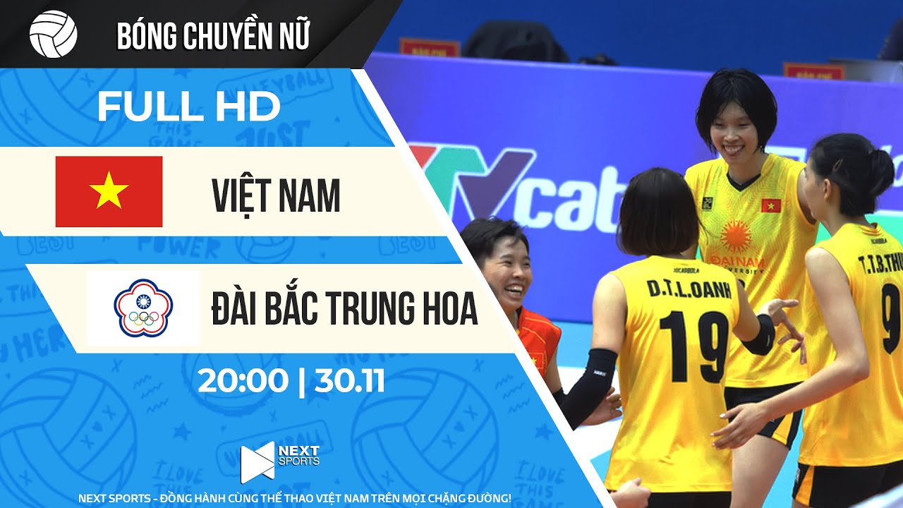 FULL HD | Việt Nam - Đài Bắc Trung Hoa | Dàn sao Việt Nam mở "bữa tiệc" chắn bóng