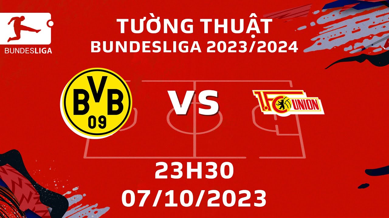 FULL HD | BORUSSIA DORTMUND - UNION BERLIN | VÒNG 7 BUNDESLIGA 2023/2024