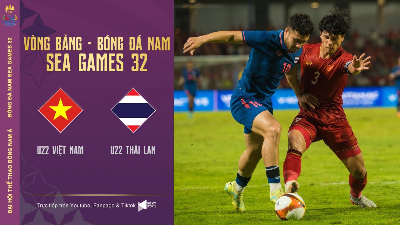 Full HD I Việt Nam - Thái Lan | เวียดนาม - ไทย ฟุตบอลชาย ซีเกมส์ | Bóng đá nam | SEA Games 32