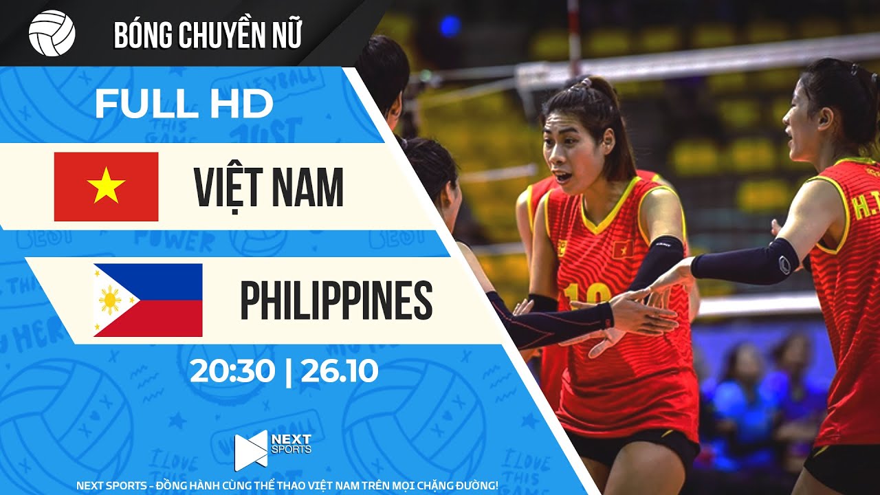 FULL HD | Việt Nam - Philippines | Thanh Thúy cùng đồng đội hủy diệt đối thủ 3 set trắng