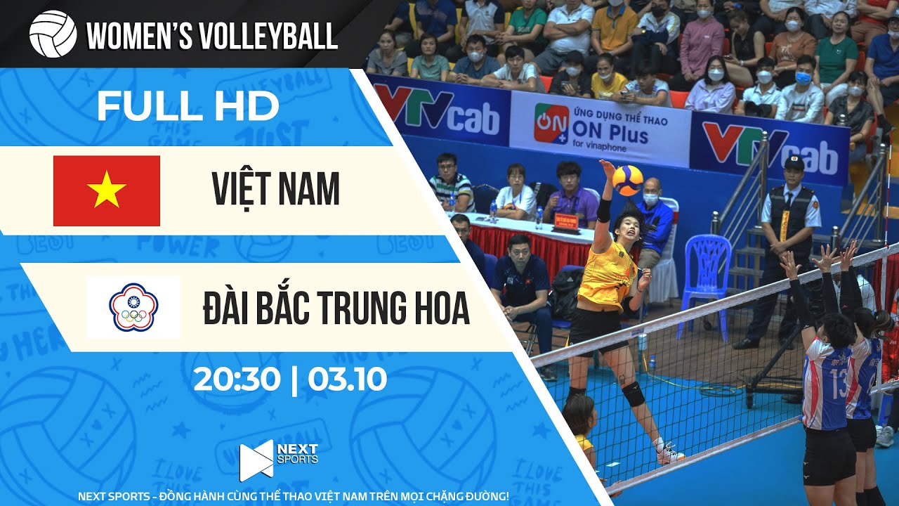 FULL HD | Việt Nam - Đài Bắc Trung Hoa | Các cô gái Việt Nam hủy diệt đối thủ tới từ Đông Á