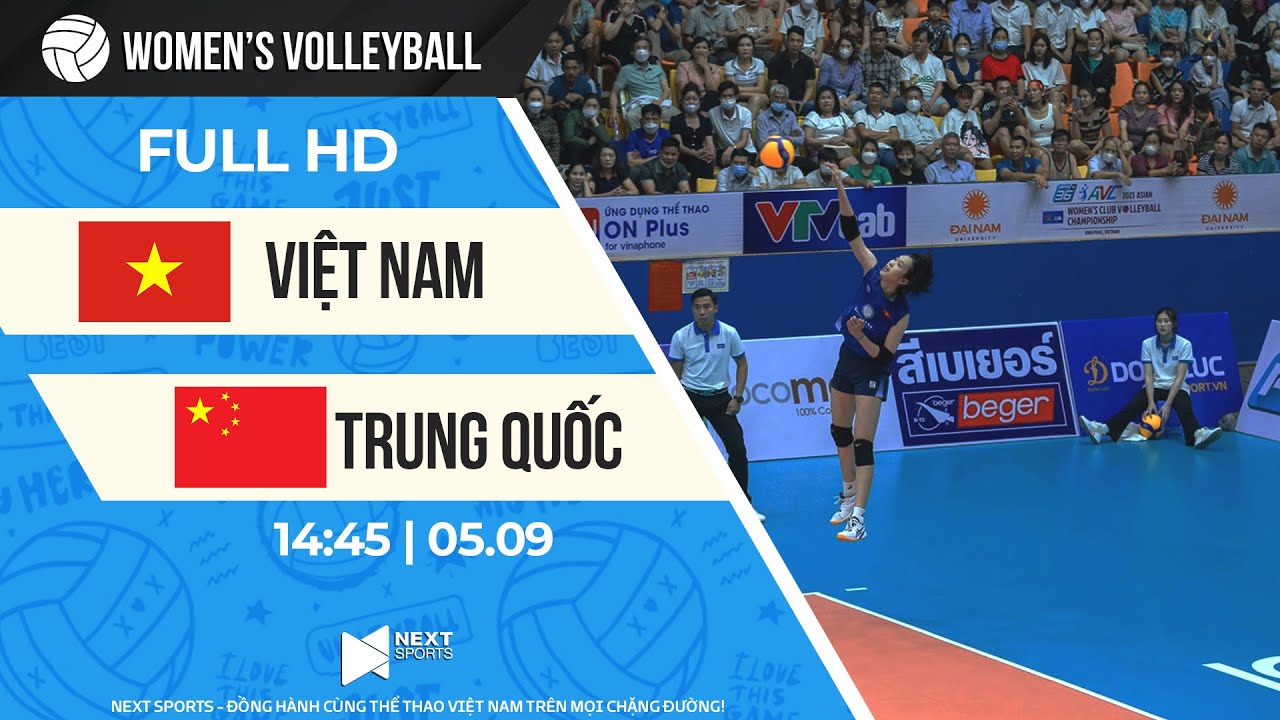 FULL HD | Việt Nam - Trung Quốc | Rượt đuổi kịch tính, Thanh Thúy cùng đồng đội làm nên lịch sử.