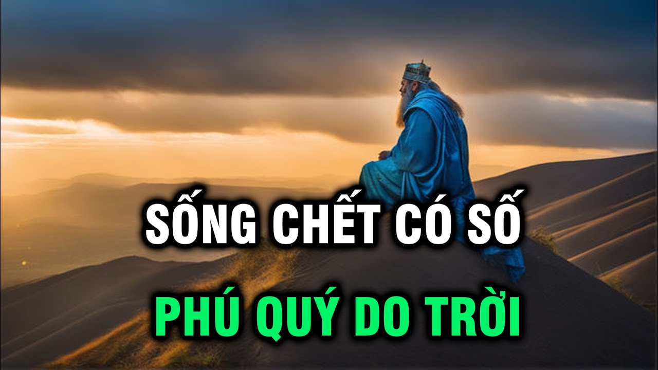 Sống chết có số, phú quý do trời: Thuận theo tự nhiên là cách sống của người trí tuệ