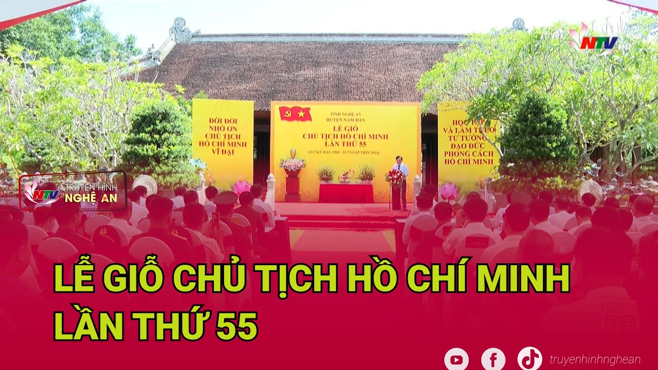 Trang trọng lễ giỗ Chủ tịch Hồ Chí Minh lần thứ 55