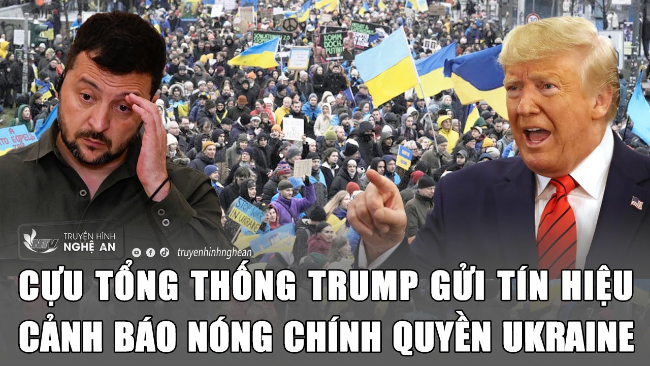 Điểm nóng thế giới 25/7: Cựu Tổng thống Trump gửi tín hiệu cảnh báo nóng chính quyền Ukraine