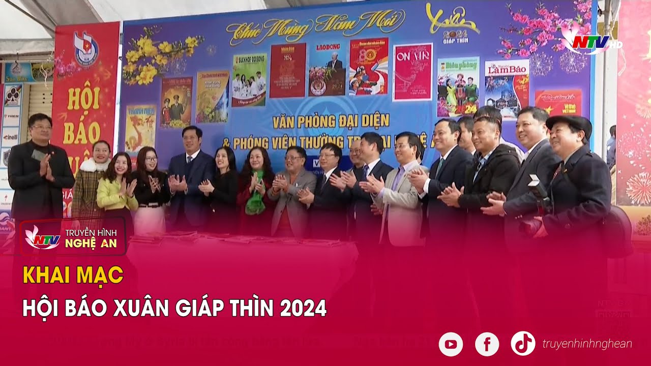 Khai mạc Hội báo Xuân Giáp Thìn 2024