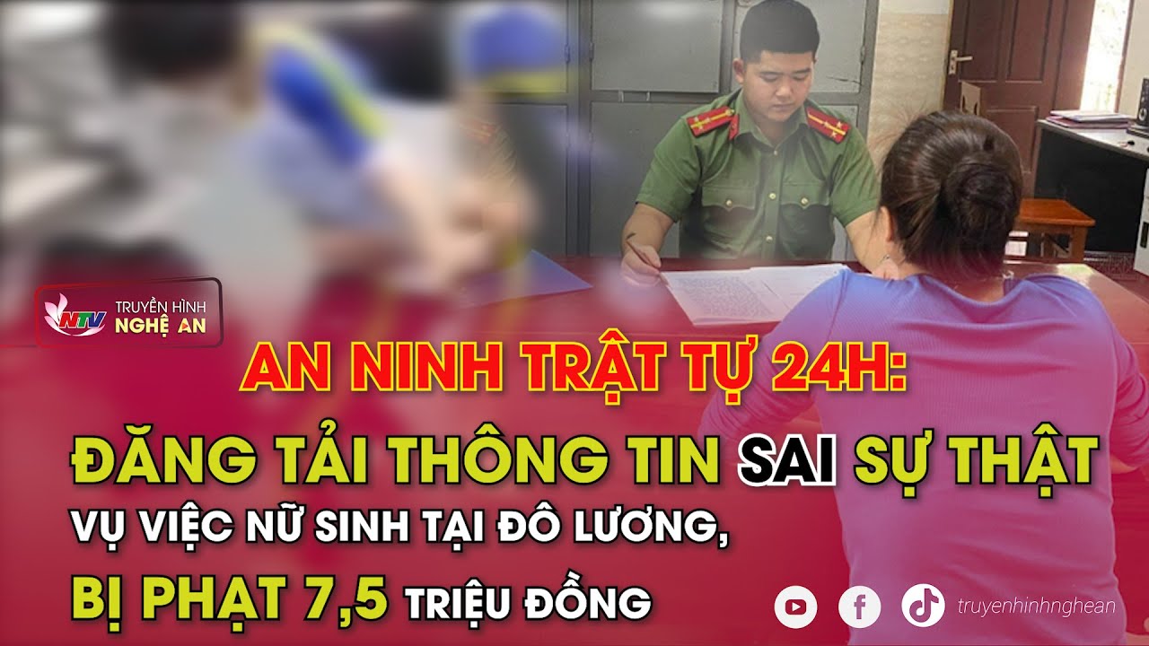 An ninh trật tự 24h - ngày 16/11