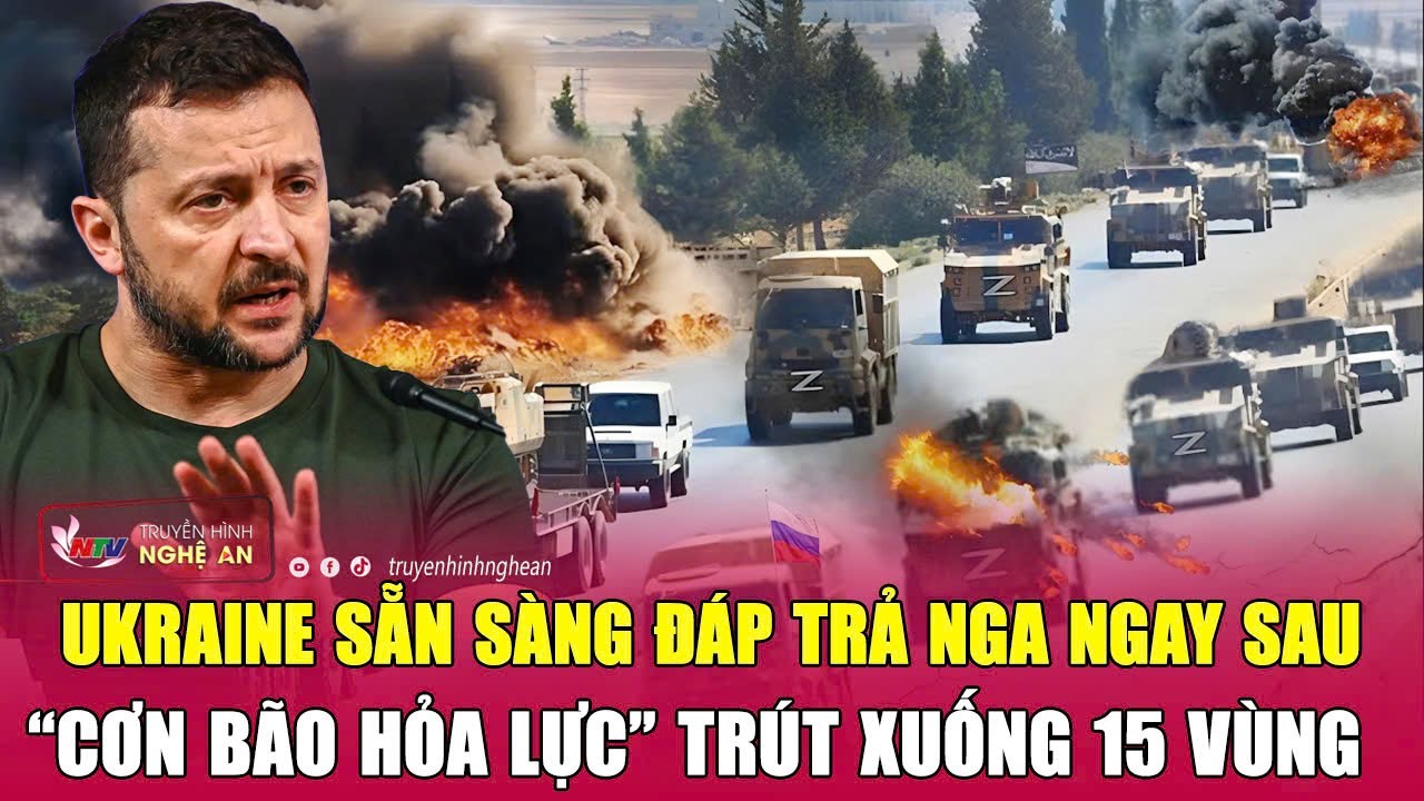 Ukraine sẵn sàng đáp trả Nga ngay sau “cơn bão hỏa lực” trút xuống 15 vùng