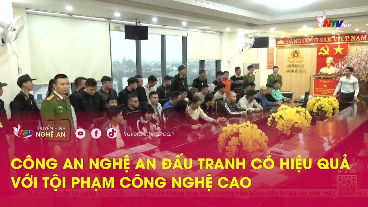 Công an Nghệ An đấu tranh có hiệu quả với tội phạm công nghệ cao