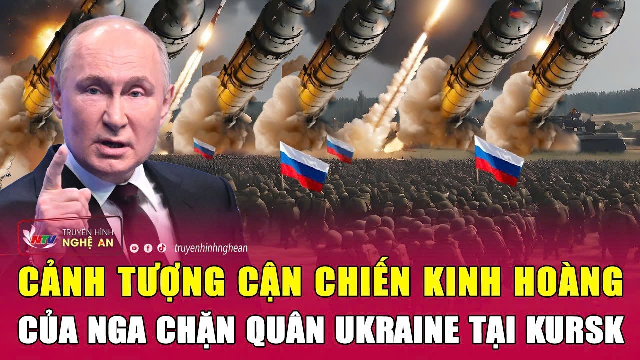 Cảnh tượng cận chiến kinh hoàng của Nga chặn quân Ukraine tại Kursk