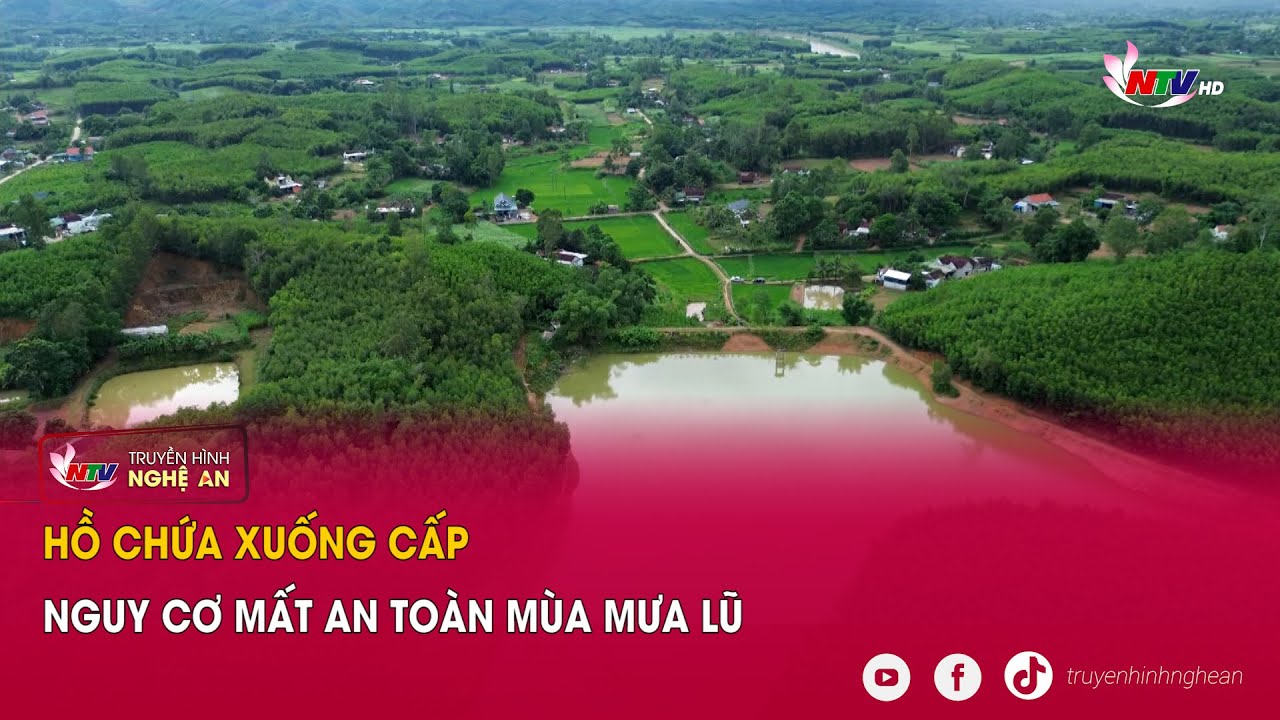 Hồ chứa xuống cấp – Nguy cơ mất an toàn mùa mưa lũ