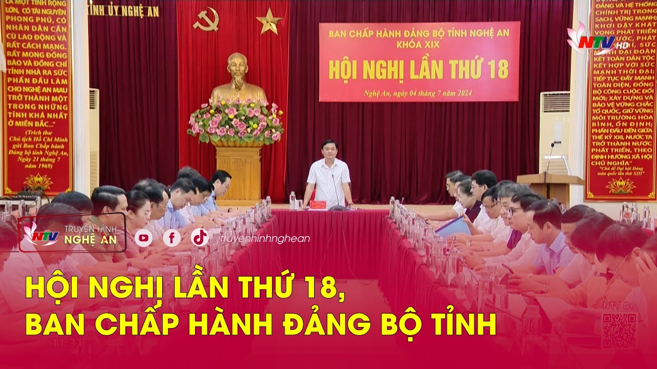 Hội nghị lần thứ 18, Ban Chấp hành Đảng bộ tỉnh