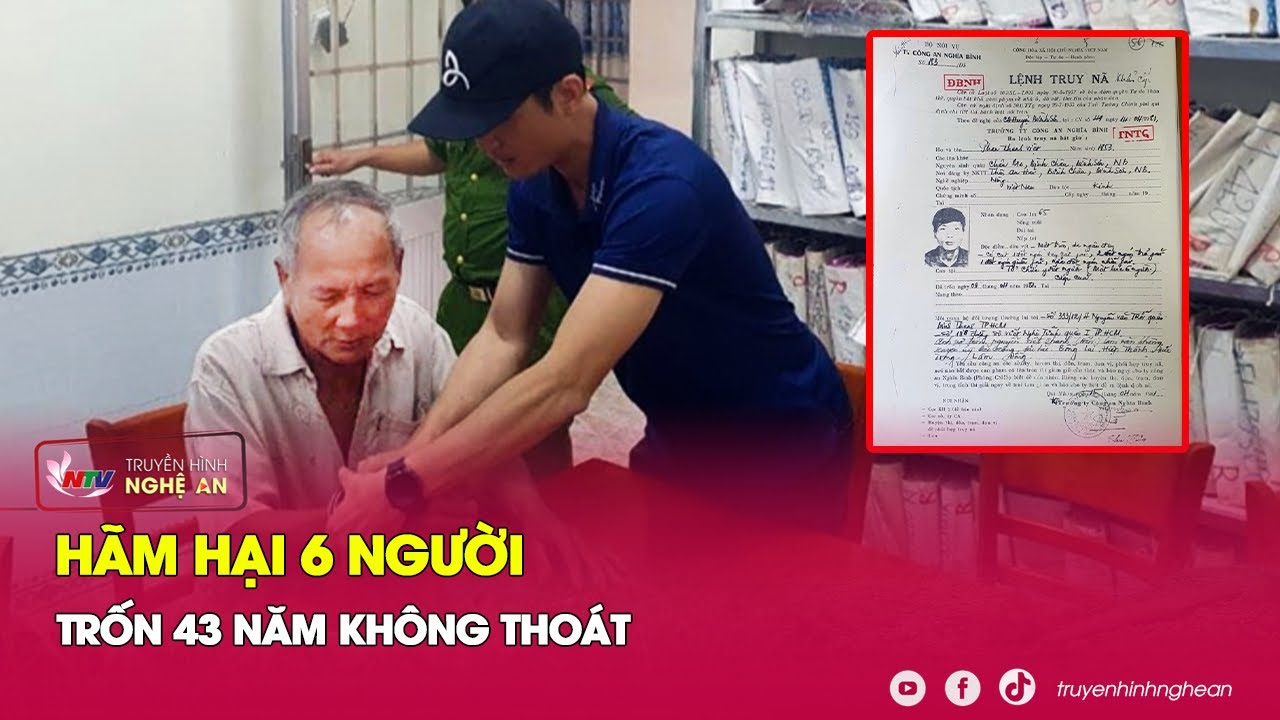 Ông trùm bỏ rơi đồng bọn bị tử hình, 1 mình lẩn trốn sa lưới sau 43 năm| Kể chuyện vụ án| Nghệ An TV