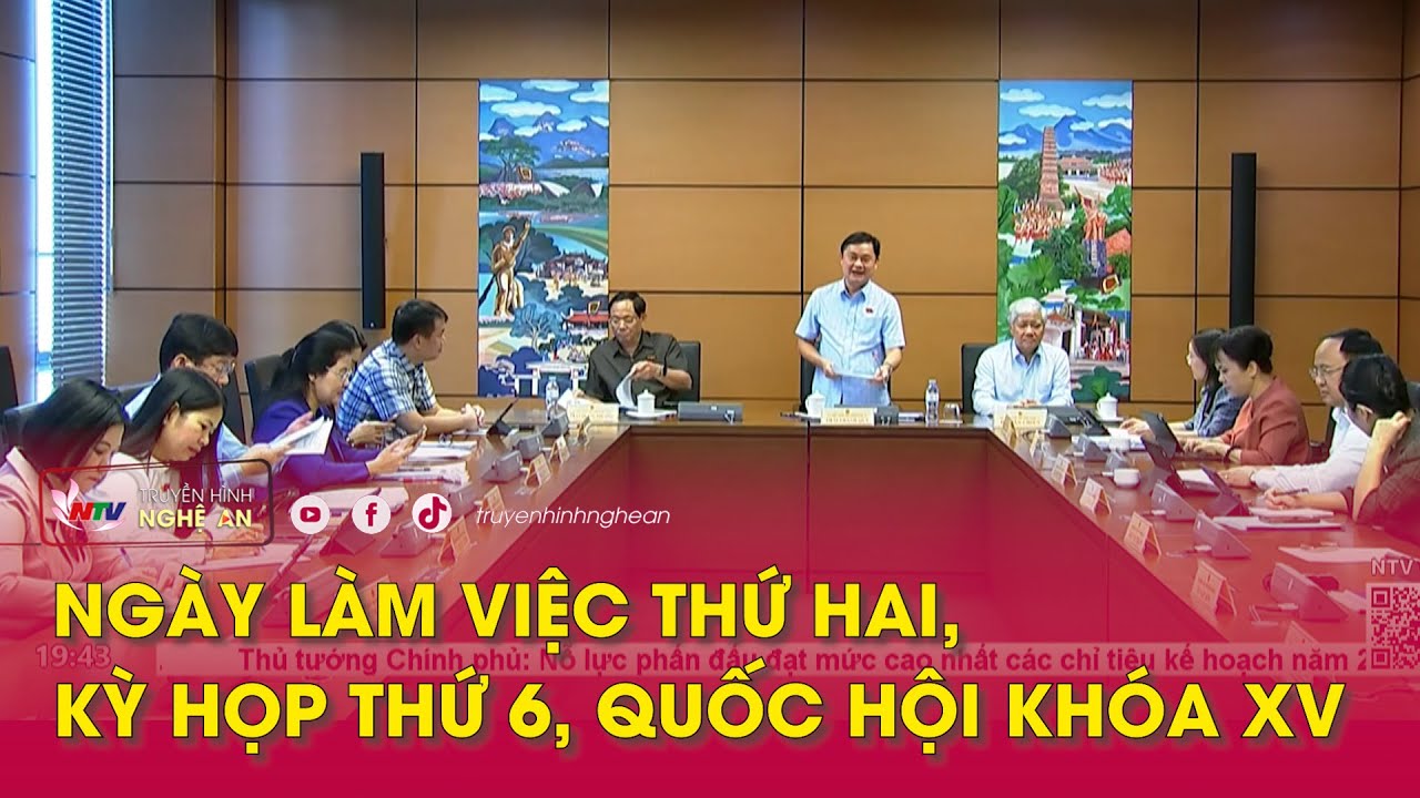 Ngày làm việc thứ hai, kỳ họp thứ 6, Quốc hội khóa XV