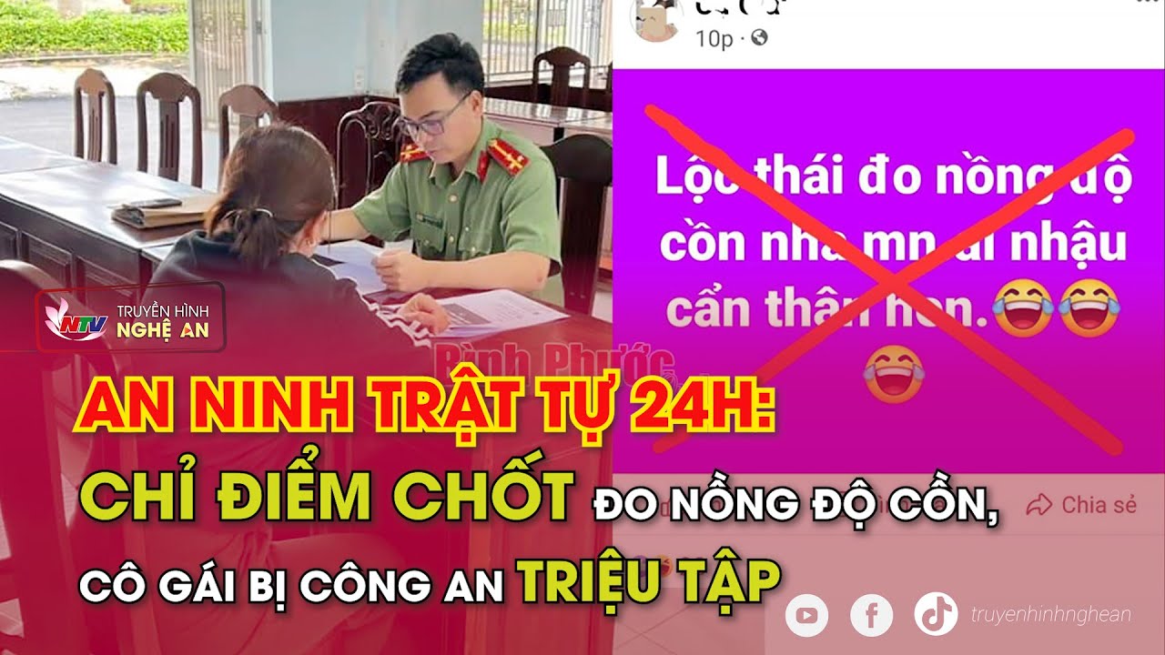 An ninh trật tự 24h - ngày 19/10