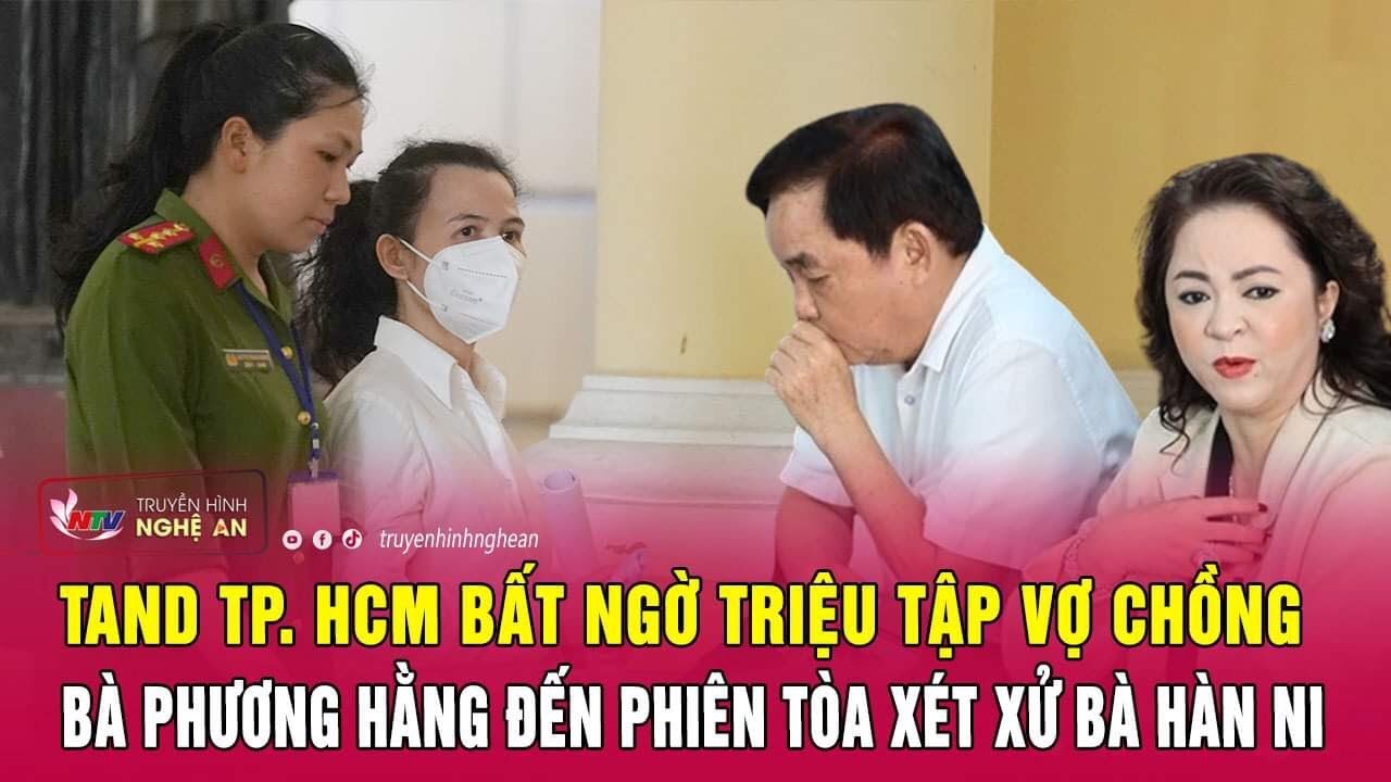 Nóng: TAND TP. HCM bất ngờ triệu tập vợ chồng bà Phương Hằng đến phiên tòa xét xử bà Hàn Ni