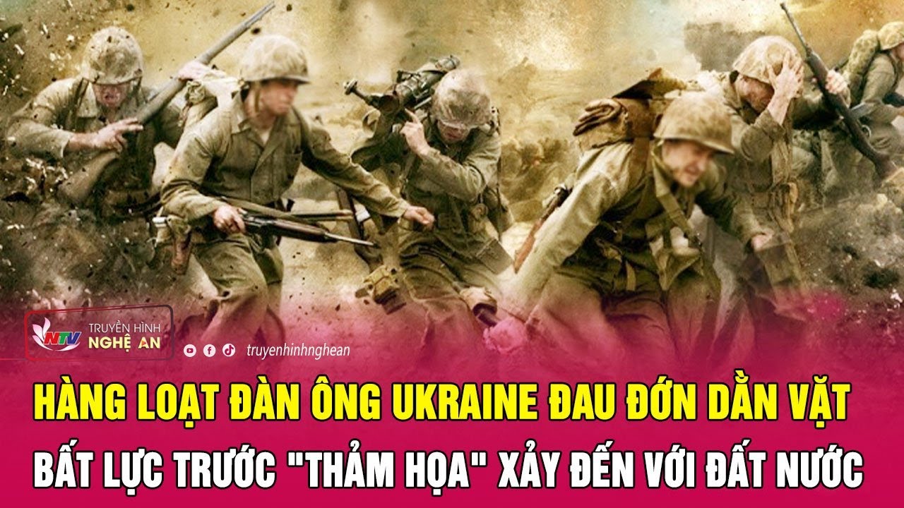 Hàng loạt đàn ông Ukraine đau đớn dằn vặt, bất lực trước "thảm họa" xảy đến với đất nước