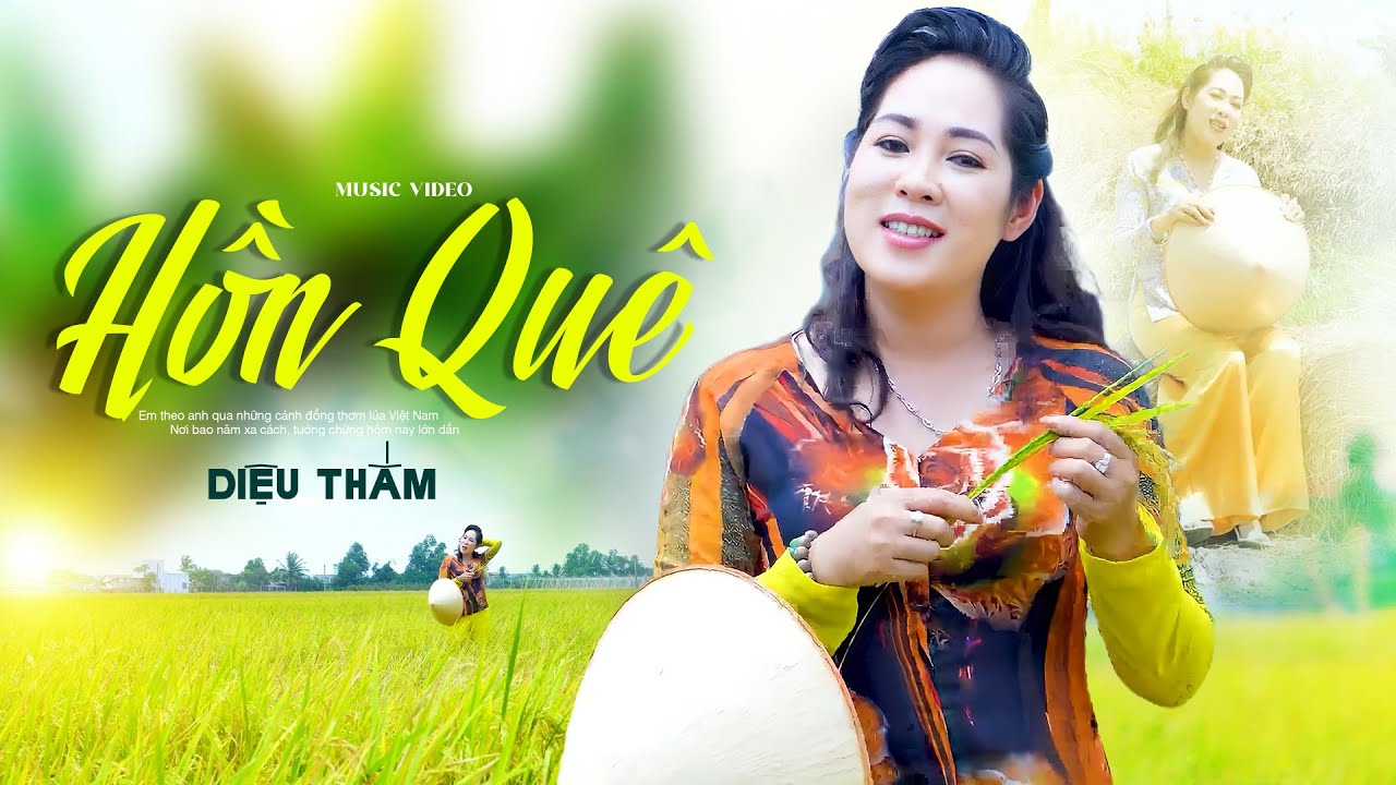 Hồn Quê - Diệu Thắm | Nhạc Dân Ca Quê Hương Ngọt Như Mía Lùi