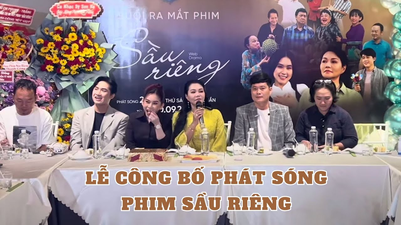 Các nghệ sỹ gạo cội nô nức đi dự Lễ Công Bố Phát Sóng Phim Sầu Riêng của Ngọc Huyền & Khương Dừa