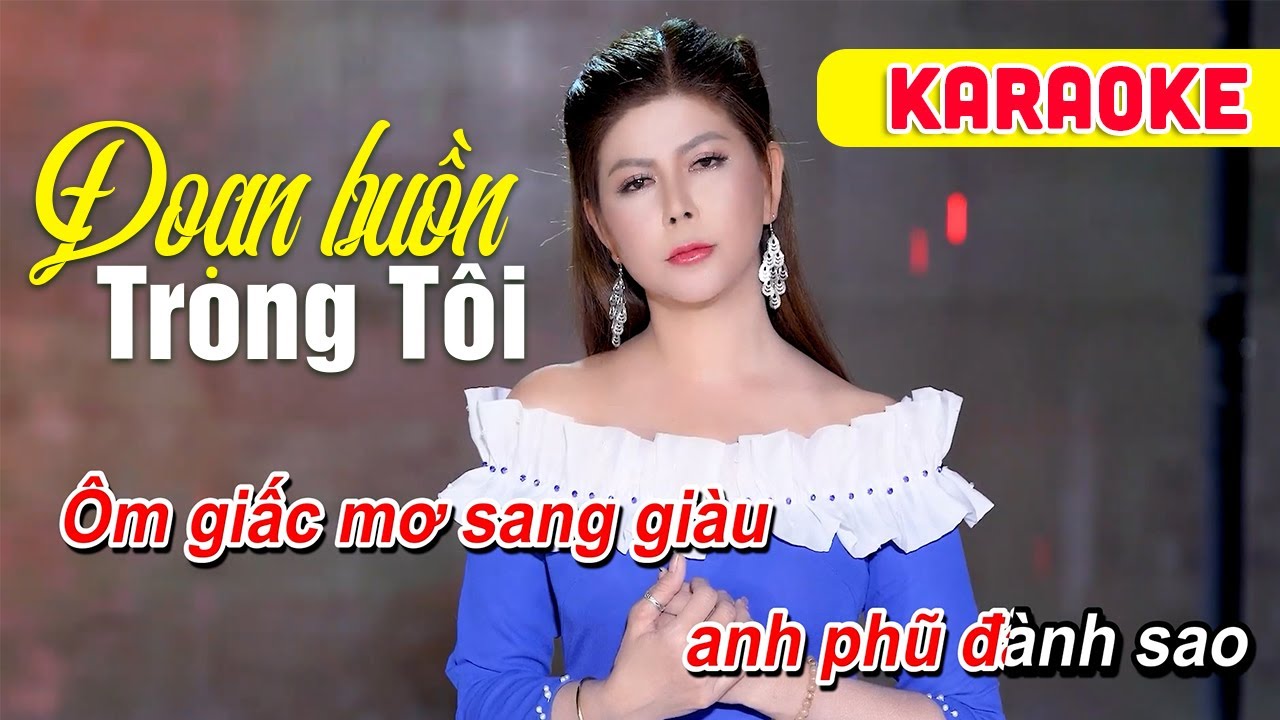 KARAOKE Đoạn Buồn Trong Tôi - Ngọc Thảo (TONE NỮ DỄ HÁT)