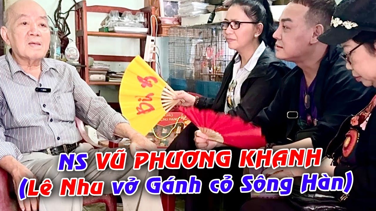 NS VŨ PHƯƠNG KHANH( Lê Nhu vở Gánh cỏ sông Hàn)1 ngày chạy 40km dạy ca cổ kiếm sống dù chân đau nhức