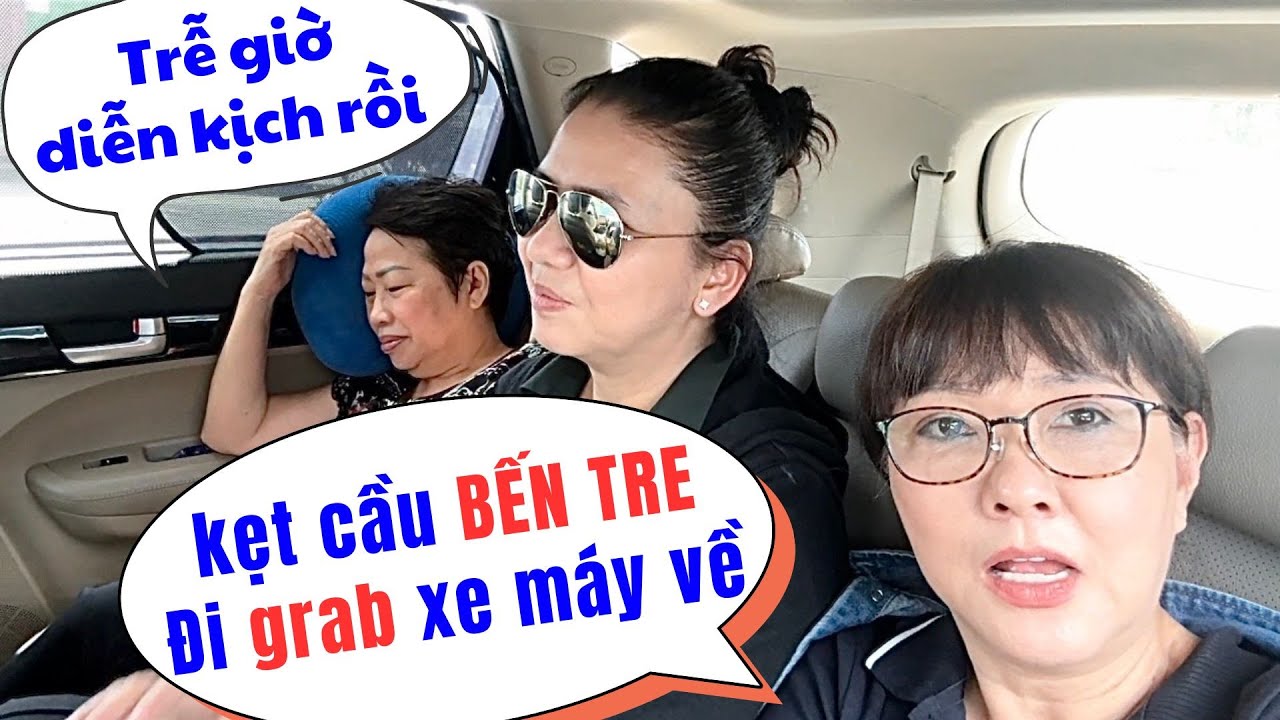 Chuyến xe bất ổn,người ngồi trên xe bất thường, C Phụng bất ngờ khi bị cho đi grab xe máy về Sàigon