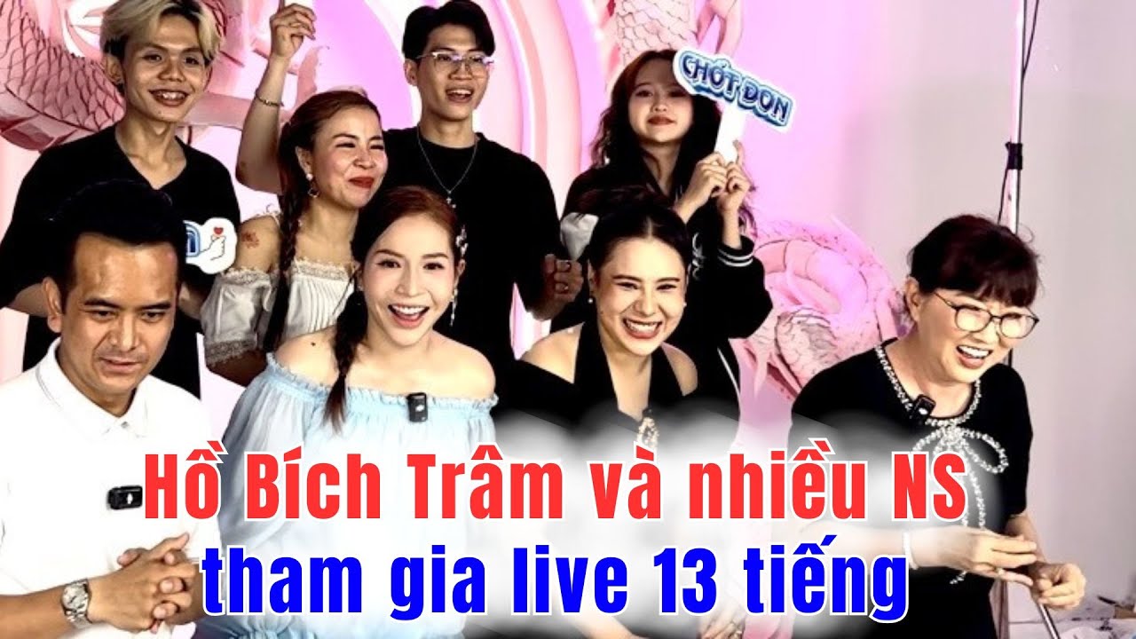 P Dung, Khả Như, Hùng Thuận.. hỗ trợ Hồ Bích Trâm live toptop ngày 4/5 suốt 13 tiếng đang diễn ra