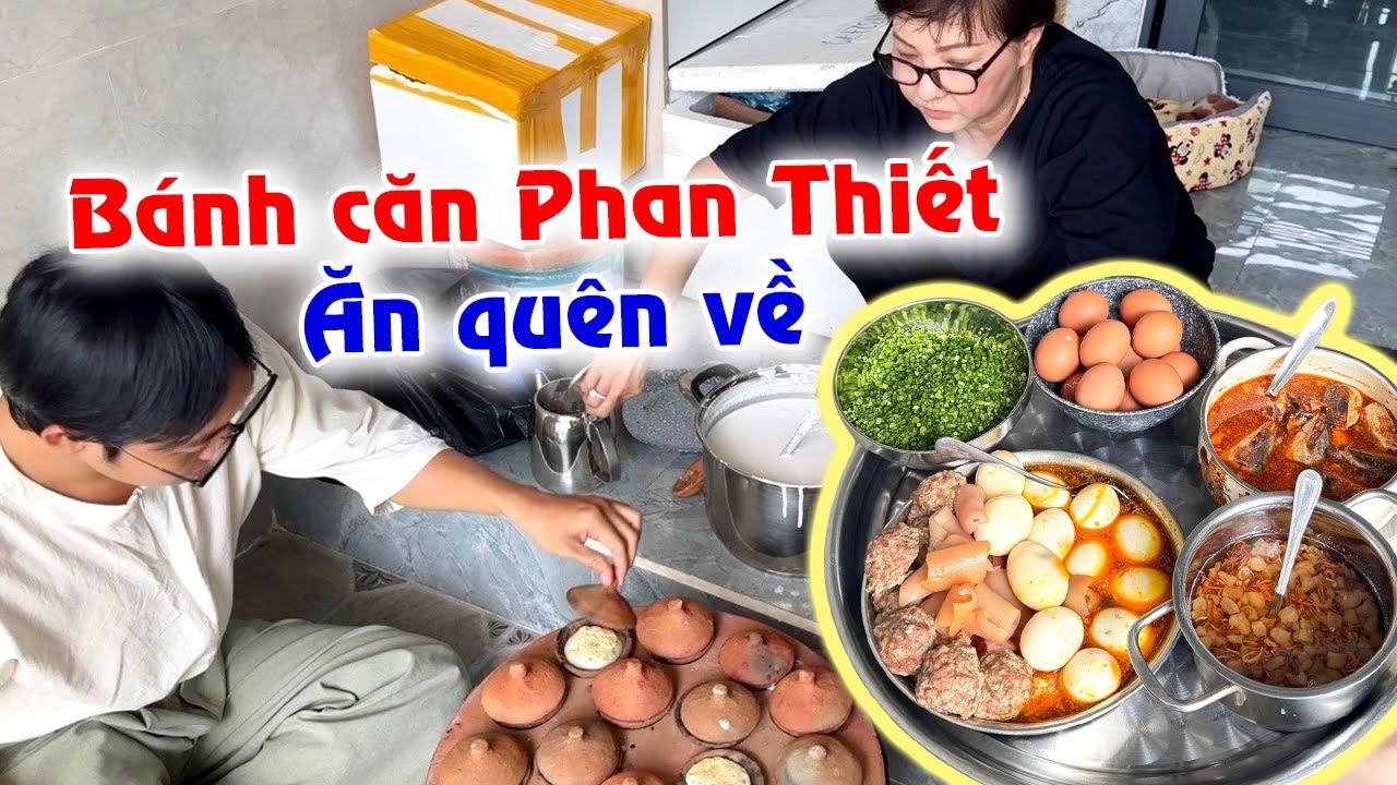 Bánh căn ăn với Cá nục kho,thịt kho trứng,xíu mại,nước mắm,xoài bằm ngon nhức nhối,quên lối về