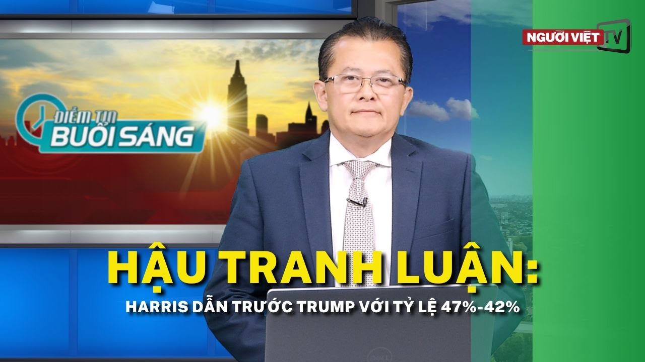 Hậu tranh luận: Harris dẫn trước Trump với tỷ lệ 47%-42%