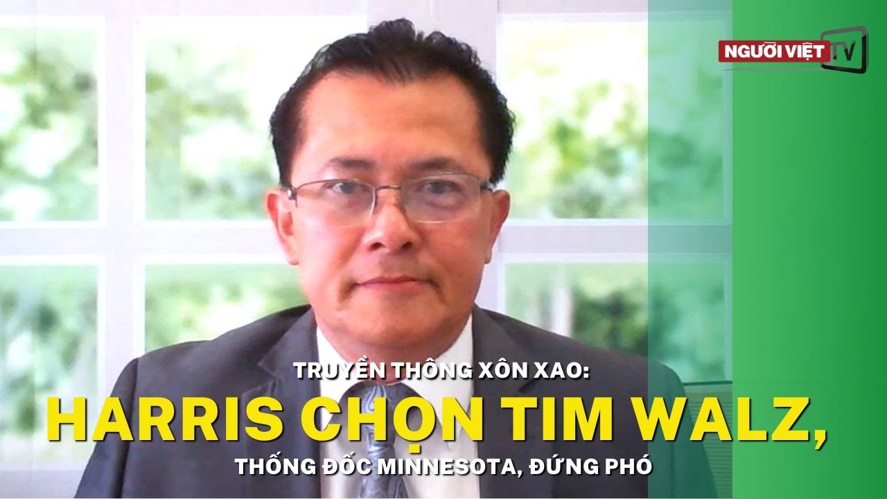 Truyền thông xôn xao: Harris chọn Tim Walz, thống đốc Minnesota, đứng phó