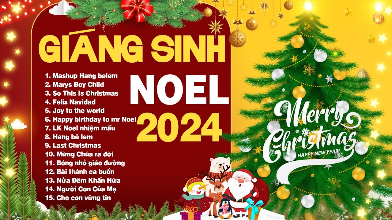 Nhạc Noel 2024 Hay Nhất Hồng Ân - HANG BELEM - Nhạc Giáng Sinh Sôi Động Chào Xuân 2024