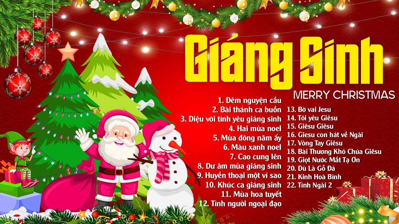 Nhạc Giáng Sinh Noel 2023 Hay Nhất - Thánh Ca Noel Mừng Sinh Nhật Chúa Hay Nhất | LK Đêm Nguyện Cầu