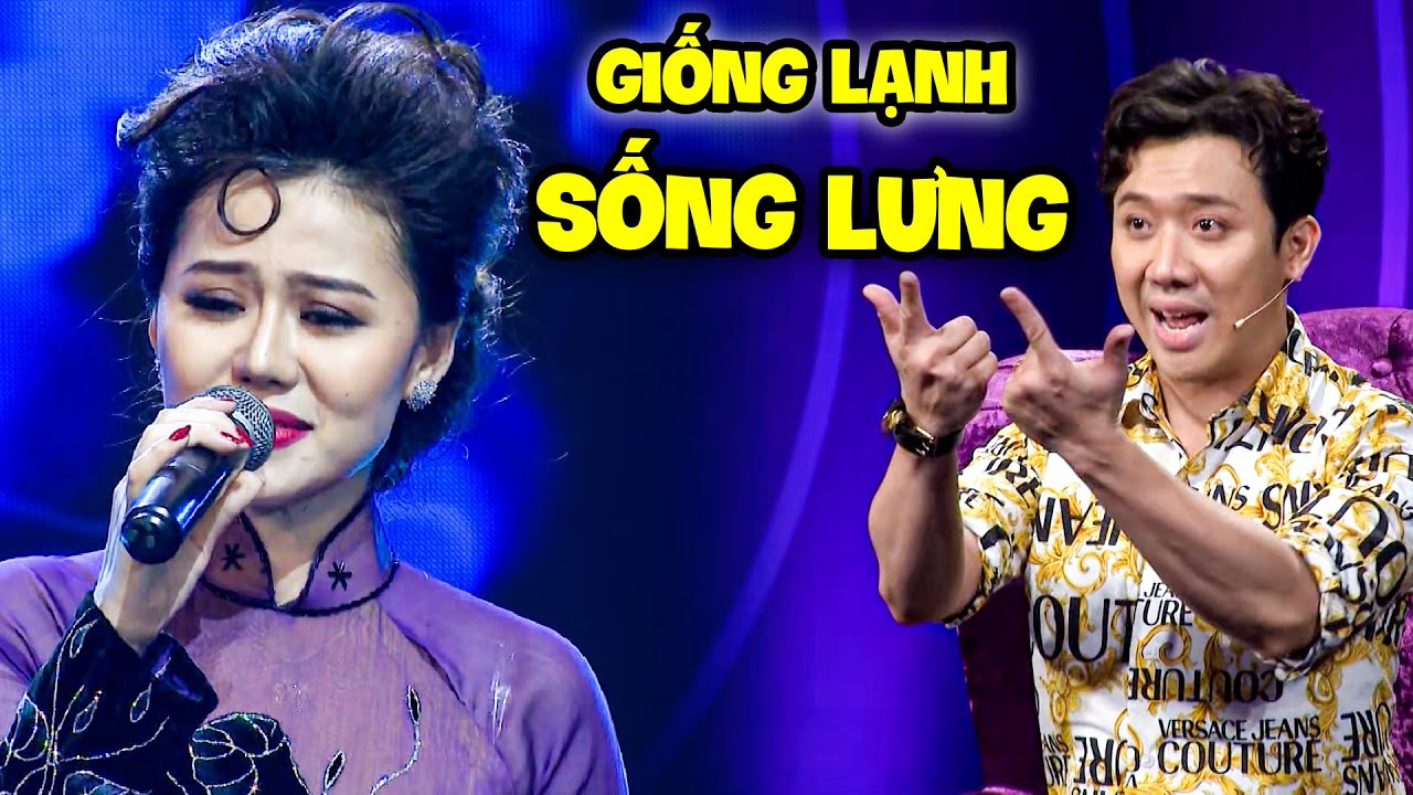 Trấn Thành "LẠNH SỐNG LƯNG" vì thí sinh hóa thân DANH CA GIAO LINH giống đến RỢN DA GÀ