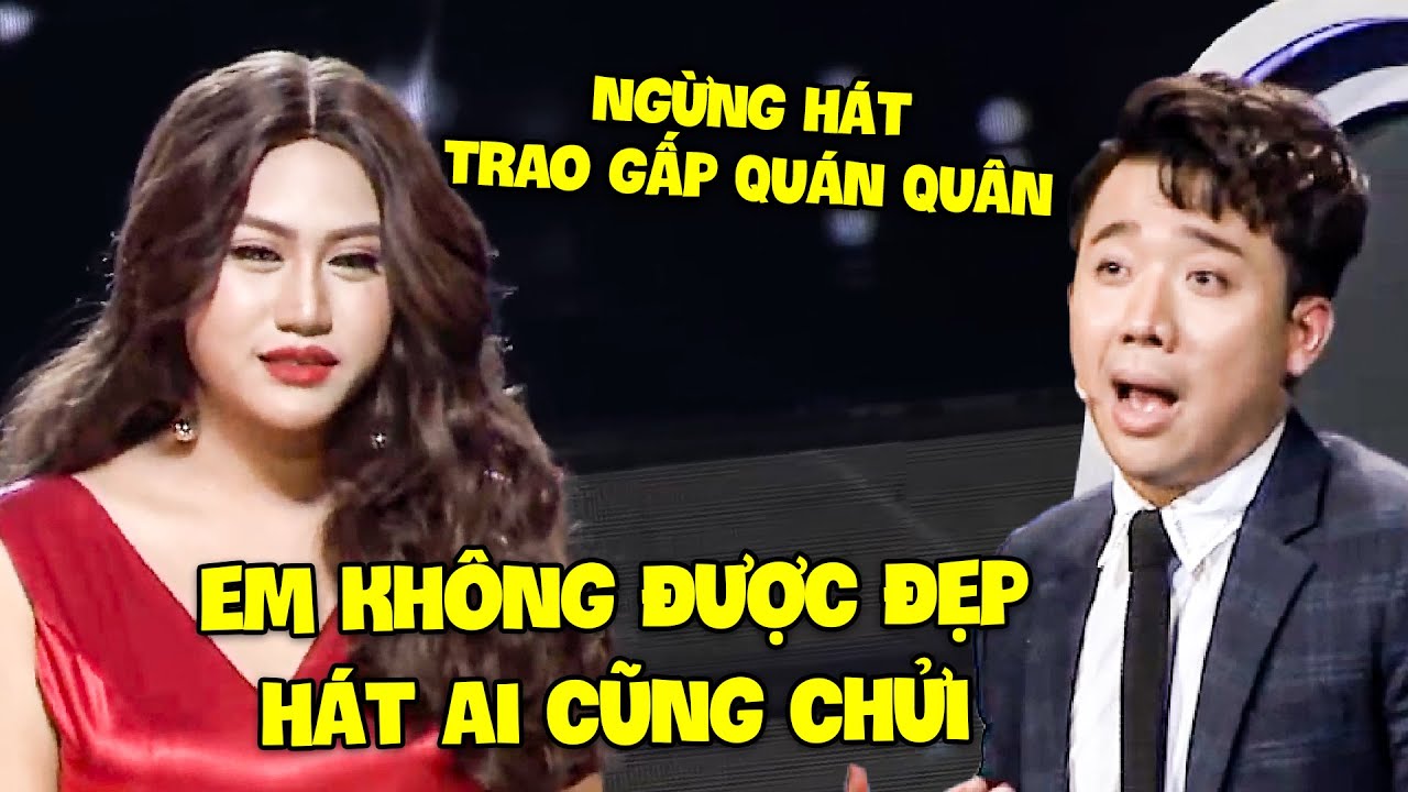 Trấn Thành TẮT NHẠC cô gái đang hát khiến CÔ GÁI TỦI THÂN KHÓC NỨC NỞ vì TRAO GẤP QUÁN QUÂN