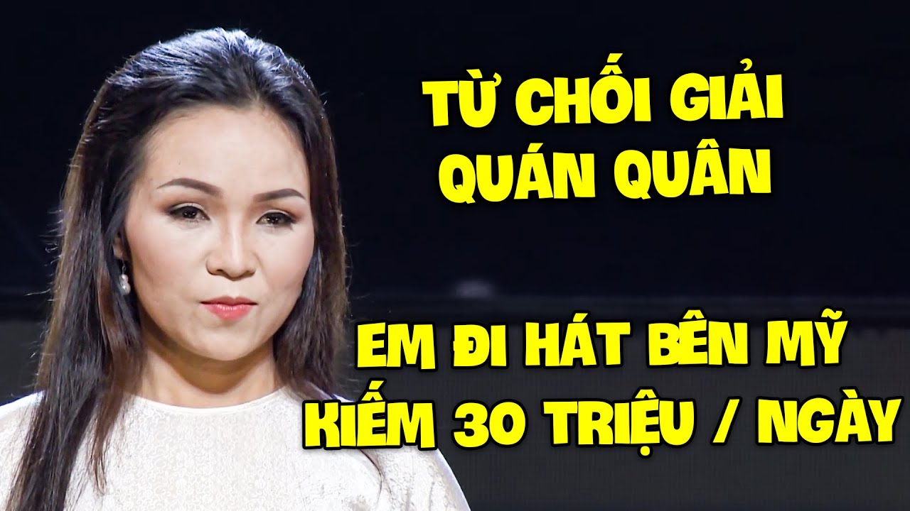 Cô gái ĐANG NHẬN GIẢI BỖNG BỎ VỀ NGANG vì "MAI EM VỀ MỸ RỒI" khiến cả khán đài CHẤN ĐỘNG