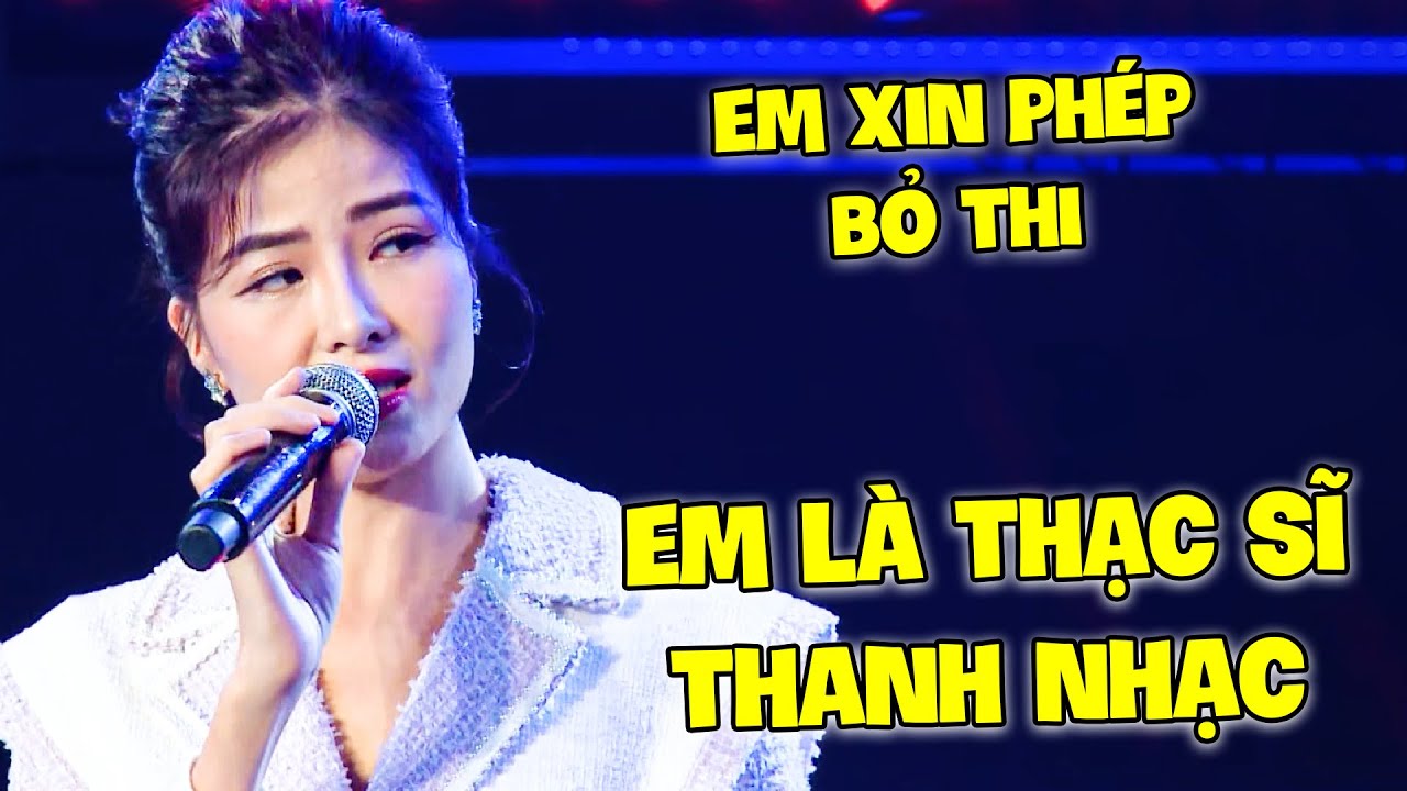 CHẤN ĐỘNG cô gái SẮP NHẬN QUÁN QUÂN ĐÒI BỎ THI vì "EM LÀ THẠC SĨ THANH NHẠC" | Song Ca Giấu Mặt