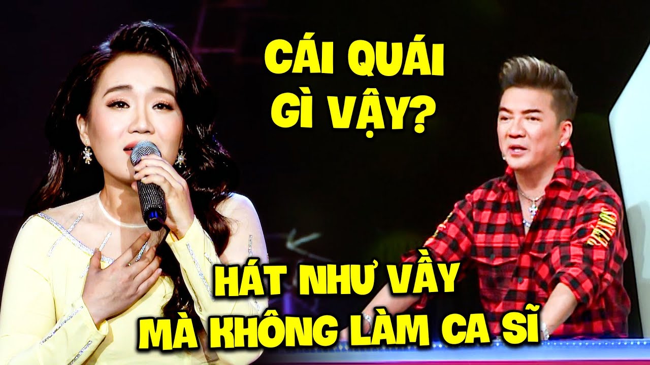 CỰC SỐC thí sinh khiến GK PHẢI THỐT "CÁI QUÁI GÌ VẬY" vì GIỌNG HAY KINH KHỦNG | THVL