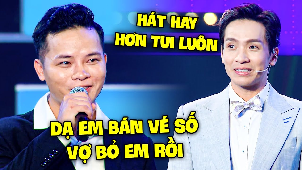 Thí sinh VỢ BỎ VÌ BÁN VÉ SỐ vừa cất giọng VỢ ĐÒI QUAY LẠI vì giành 100 triệu | Song Ca Giấu Mặt