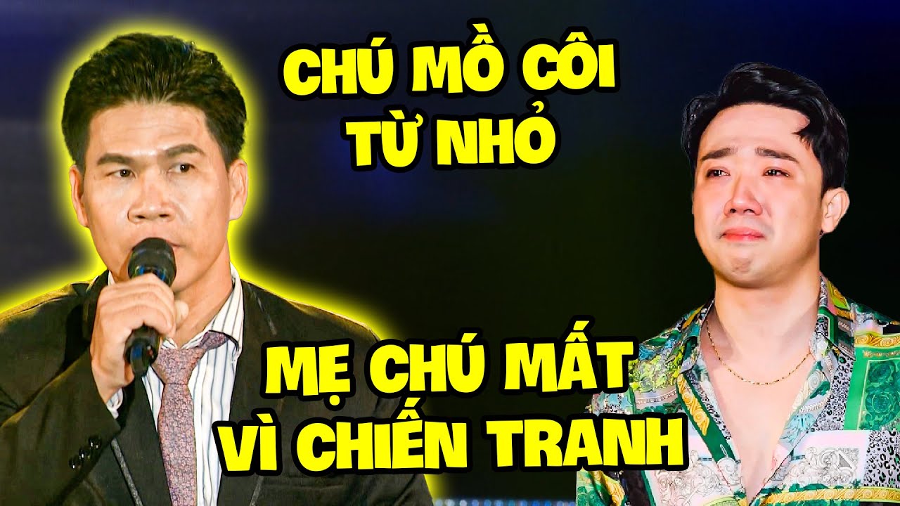 Ông chú U60 hát CỰC ẤM "CHÚ MỒ CÔI TỪ NHỎ" khiến Trấn Thành KHÓC ĐỎ MẮT vì "MẸ MẤT VÌ CHIẾN TRANH"