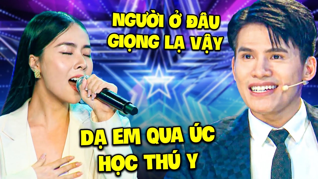 DU HỌC ÚC cất giọng giám khảo CỨNG HỌNG vì HỌC THÚ Y HÁT HAY HƠN CA SĨ | Song Ca Giấu Mặt