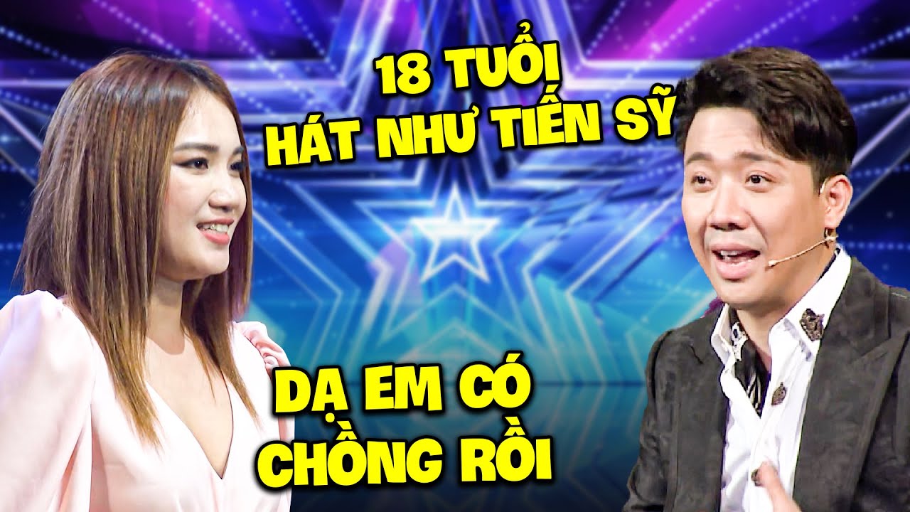 CÔ GÁI 18 TUỔI giọng hát QUÁ KỸ THUẬT khiến TRẤN THÀNH ĐỎ MẶT vì "EM CÓ CHỒNG RỒI" | THVL