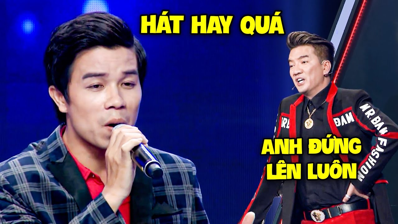 ANH THỢ HỒ khiến Đàm Vĩnh Hưng PHÁT CÁU vì "HÁT HAY QUÁ ANH ĐỨNG LÊN LUÔN" 👉 TUYỆT ĐỈNH SONG CA