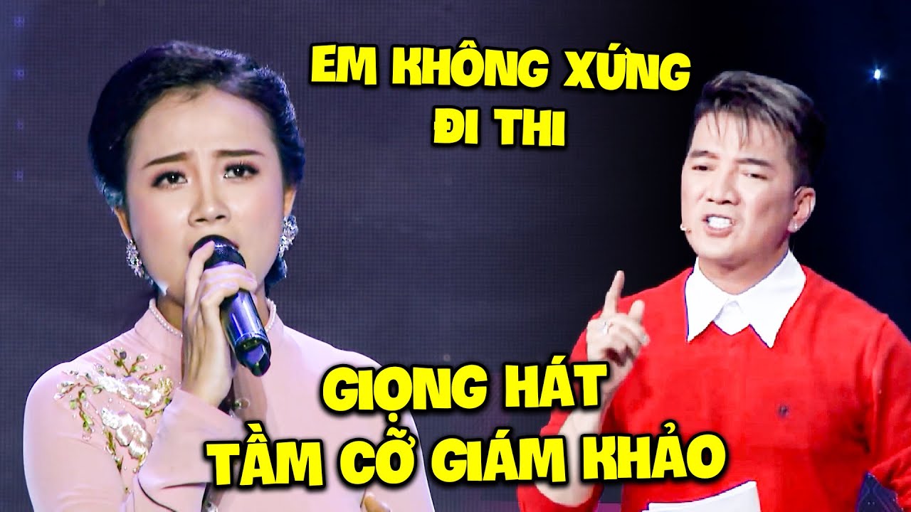 Đàm Vĩnh Hưng CHỈ THẲNG MẶT "EM KHÔNG XỨNG ĐI THI" vì GIỌNG HÁT TẦM CỠ GIÁM KHẢO| Tuyệt Đỉnh Song Ca