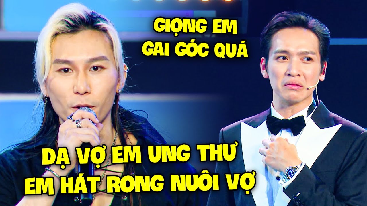 Quá XÚC ĐỘNG giọng ca GAI GÓC khiến khán đài KHÓC ÒA Vì HÁT RONG NUÔI VỢ UNG THƯ | Song Ca Giấu Mặt